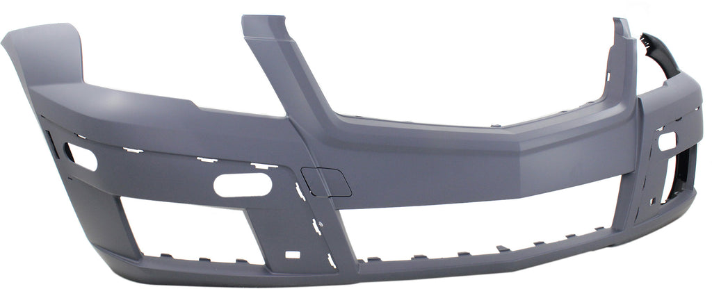 GLK350 10-12 FRONT BUMPER COVER, Prmd, w/o AMG Styling Pkg, w/ OOR Pkg, w/o HLW and Parktronic Holes