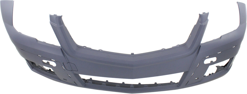 GLK350 10-12 FRONT BUMPER COVER, Prmd, w/o AMG Styling Pkg, w/ OOR Pkg, w/o HLW and Parktronic Holes