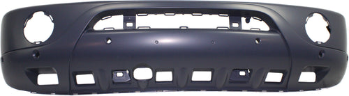 M-CLASS 02-05 FRONT BUMPER COVER, Primed, w/o HLW Holes, w/ Parktronic Holes, w/ Round Fog Lights