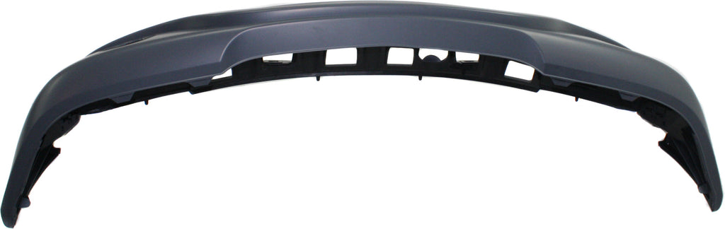 M-CLASS 01-05 FRONT BUMPER COVER, Primed, w/o HLW and Parktronic Holes, w/ Round Fog Lights