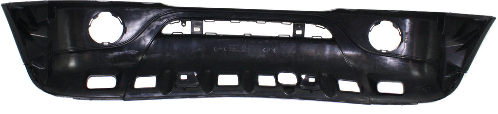 M-CLASS 01-05 FRONT BUMPER COVER, Primed, w/o HLW and Parktronic Holes, w/ Round Fog Lights