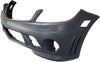 C63 AMG 08-11 FRONT BUMPER COVER, Primed, w/ Headlight Washer Holes, w/o Parktronic Holes