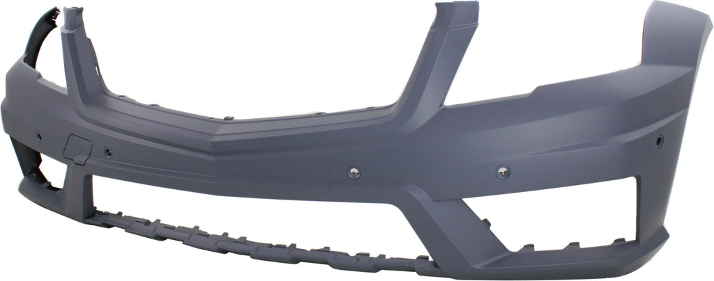 GLK350 10-12 FRONT BUMPER COVER, Prmd, w/ AMG Styling Pkg, w/o HLW Holes, w/ Parktronic Holes
