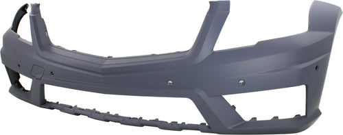 GLK350 10-12 FRONT BUMPER COVER, Prmd, w/ AMG Styling Pkg, w/o HLW Holes, w/ Parktronic Holes