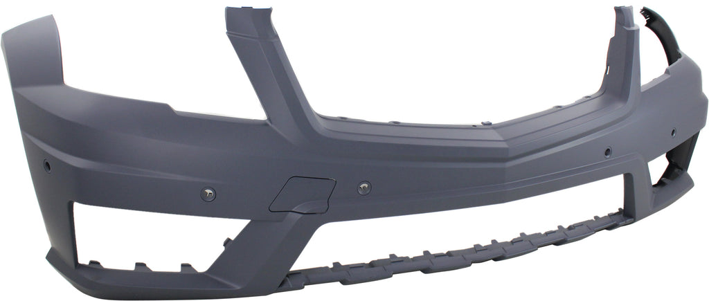 GLK350 10-12 FRONT BUMPER COVER, Prmd, w/ AMG Styling Pkg, w/o HLW Holes, w/ Parktronic Holes