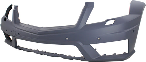 GLK-CLASS 10-12 FRONT BUMPER COVER, Prmd, w/ AMG Styling Pkg, w/ HLW and Parktronic Holes