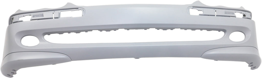 C-CLASS 01-07 FRONT BUMPER COVER, Prmd, w/ Avantgarde Pkg, w/o AMG Styling Pkg, w/o HLW Holes, Sdn/Wgn
