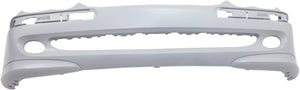 C-CLASS 01-07 FRONT BUMPER COVER, Prmd, w/ Avantgarde Pkg, w/o AMG Styling Pkg, w/o HLW Holes, Sdn/Wgn