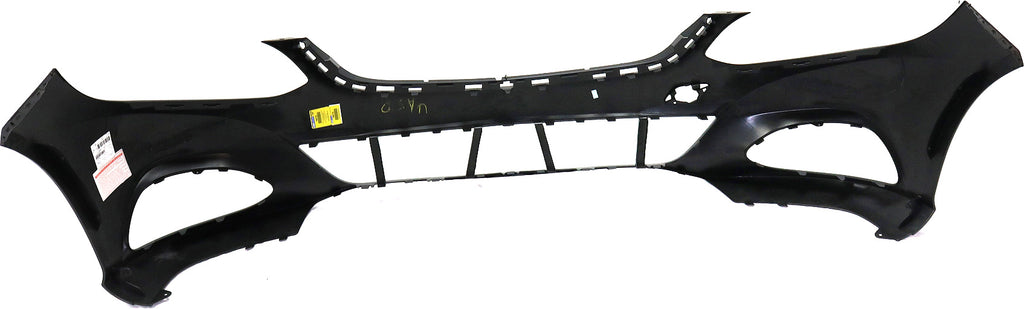 E-CLASS 14-16 FRONT BUMPER COVER, Prmd, w/o AMG Pkg, w/o Parktronic Holes and Insert, Exc E63 Model, Sdn/Wgn - CAPA