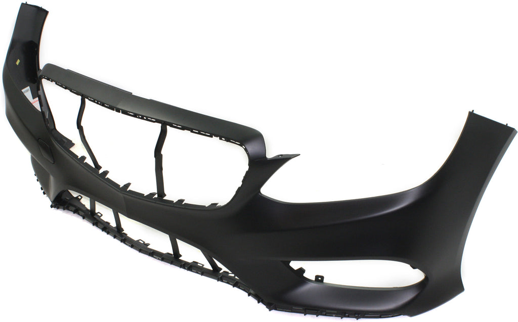 PARTS OASIS New Aftermarket MB1000410 Front Bumper Cover Primed For Replacement Mercedes Benz E-Class 2014 2015 2016 With AMG Styling | Parktronic Holes Without HLW Holes Replaces 21288526389999