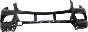 ML250 15-15/ML350 12-15 FRONT BUMPER COVER, Prmd, w/o AMG Styling Pkg, w/o HLW and Parktronic Holes - CAPA