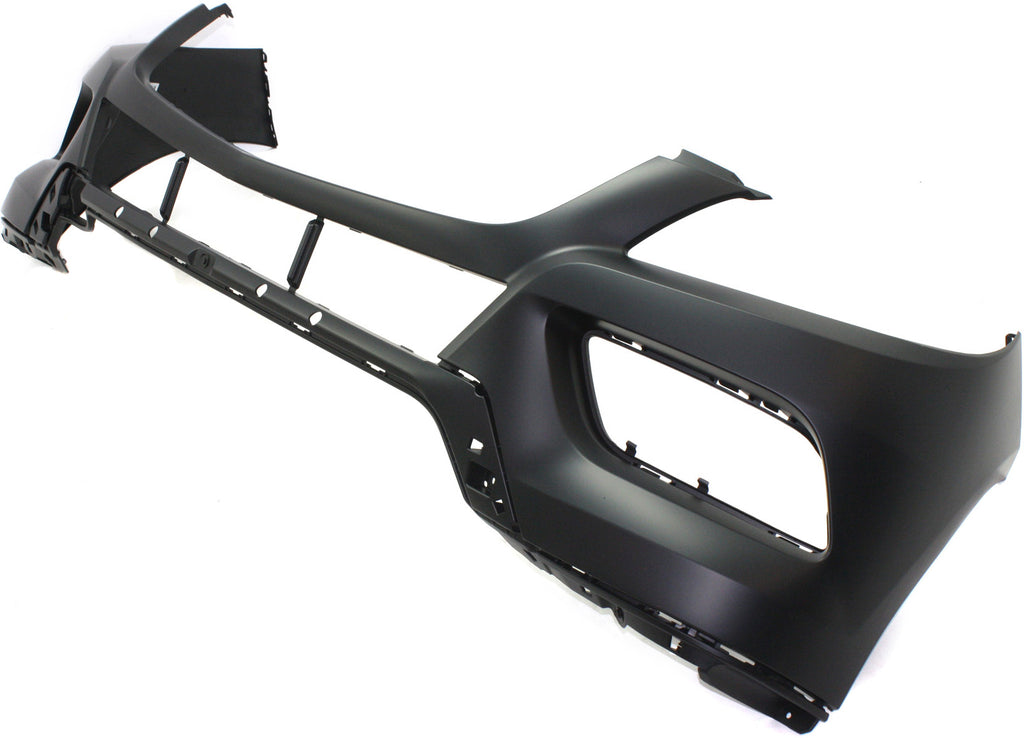 PARTS OASIS New Aftermarket MB1000370 Front Bumper Cover Primed Replacement For Mercedes Benz ML250 2015 | ML350 2012 2013 2014 2015 Without AMG Styling Pkg w/o HLW and Parktronic Holes Replaces 16688500259999