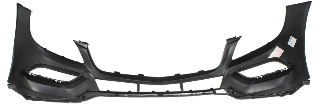 PARTS OASIS New Aftermarket MB1000370 Front Bumper Cover Primed Replacement For Mercedes Benz ML250 2015 | ML350 2012 2013 2014 2015 Without AMG Styling Pkg w/o HLW and Parktronic Holes Replaces 16688500259999