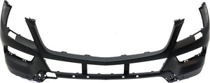 ML350/ML550 12-14 FRONT BUMPER COVER, Prmd, w/o AMG Styling Pkg, w/ HLW and Parktronic Holes - CAPA