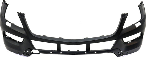 ML350/ML550 12-14 FRONT BUMPER COVER, Prmd, w/o AMG Styling Pkg, w/ HLW and Parktronic Holes - CAPA