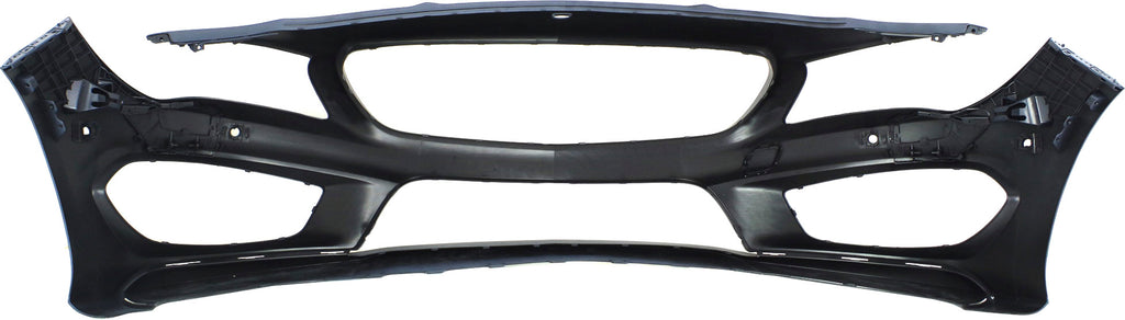 PARTS OASIS New Aftermarket MB1000431 Front Bumper Cover Primed Mercedes Benz CLA250 | CLA45 AMG 2014 2015 2016 With AMG Styling Pkg With Active Park Assist Sensor Holes Replaces OE 11788047409999