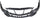 E350/E400 14-16 FRONT BUMPER COVER, Prmd, w/o AMG Styling Pkg, w/ Insert, w/o Parktronic Holes, Sdn/Wgn - CAPA