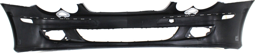 CLK-CLASS 06-09 FRONT BUMPER COVER, Primed, w/o Sport Pkg, w/ HLW Holes, w/o Parktronic Holes