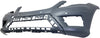 GLK-CLASS 13-15 FRONT BUMPER COVER, Prmd, w/ AMG Styling Pkg, w/o HLW Holes, w/ Parktronic Holes