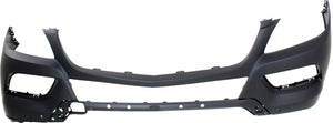 ML250 15-15/ML350 12-15 FRONT BUMPER COVER, Prmd, w/o AMG Styling Pkg, w/o HLW Holes, w/ Parktronic Holes - CAPA