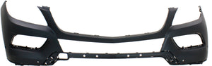 ML250 15-15/ML350 12-15 FRONT BUMPER COVER, Prmd, w/o AMG Styling Pkg, w/o HLW Holes, w/ Parktronic Holes