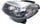 C-CLASS 08-11 HEAD LAMP LH, Assembly, Halogen, Black Interior, From 02-09-07
