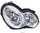 C-CLASS 02-05 HEAD LAMP RH, Lens and Housing, Bi-HID, w/o Bi-HID Control Module, Wagon