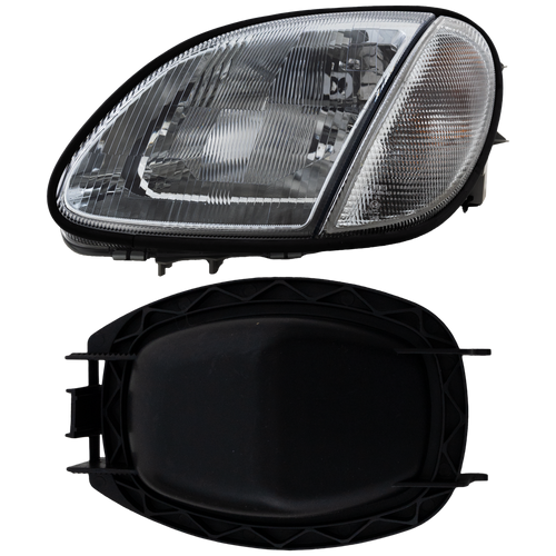 SLK-CLASS 98-04 HEAD LAMP LH, Assembly, Halogen