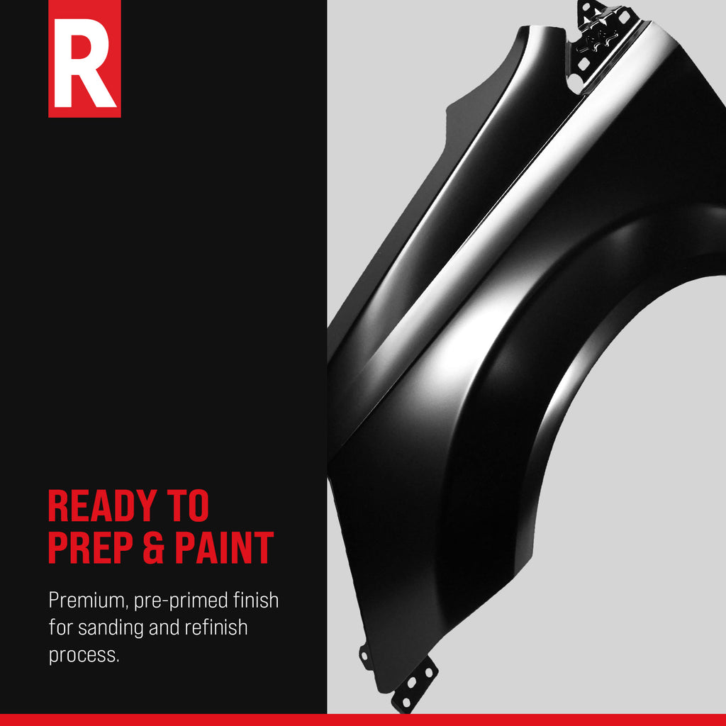 CLA-CLASS 14-19 FRONT FENDER RH, Primed, Steel