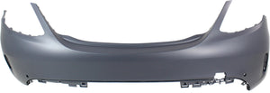 C-CLASS 15-18 REAR BUMPER COVER, Primed, w/ AMG Styling Package, w/ Active Park Assist Sensor Holes, Sedan