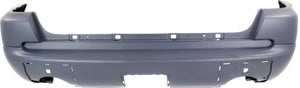 M-CLASS 00-05 REAR BUMPER COVER, Primed, w/ Styling Package, w/o Trailer Hitch and Parktronic Holes