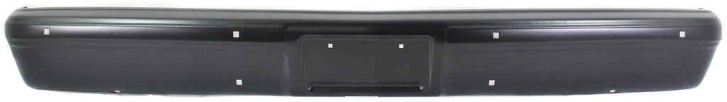 C/K FULL SIZE P/U / SUBURBAN 83-91 FRONT BUMPER, Black, w/o Impact Strip Holes