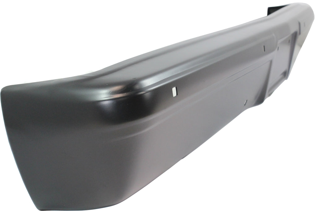 C/K FULL SIZE P/U / SUBURBAN 83-91 FRONT BUMPER, Black, w/o Impact Strip Holes