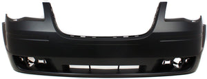 TOWN AND COUNTRY 08-10 FRONT BUMPER COVER, Primed, w/o Molding Hole, w/ Headlight Washer Holes - CAPA