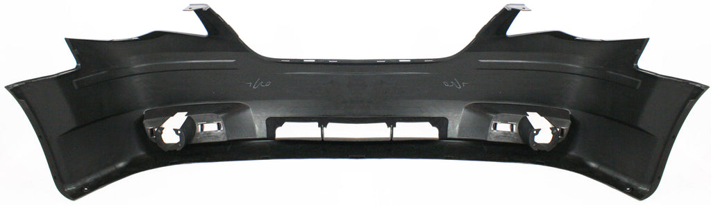 TOWN AND COUNTRY 08-10 FRONT BUMPER COVER, Primed, w/o Molding Hole, w/ Headlight Washer Holes