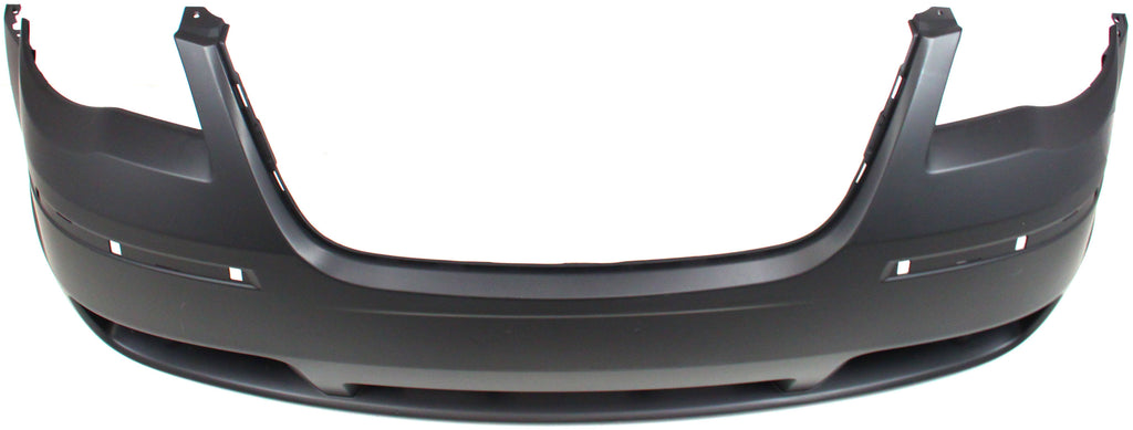 TOWN AND COUNTRY 08-10 FRONT BUMPER COVER, Primed, w/ Molding Hole, w/o Headlight Washer Holes - CAPA