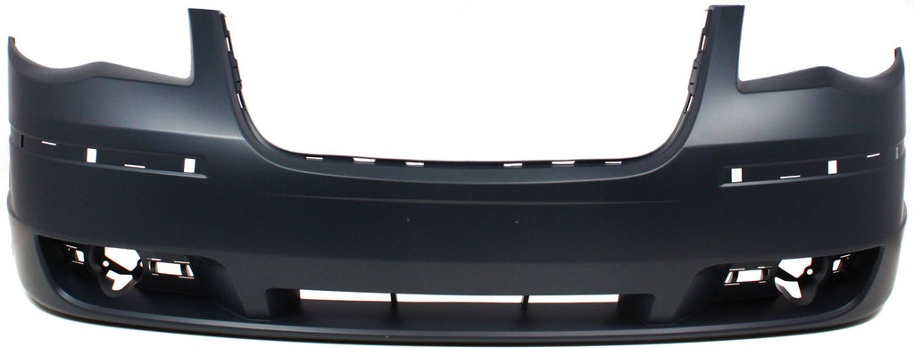 TOWN AND COUNTRY 08-10 FRONT BUMPER COVER, Primed, w/ Molding Hole, w/o Headlight Washer Holes