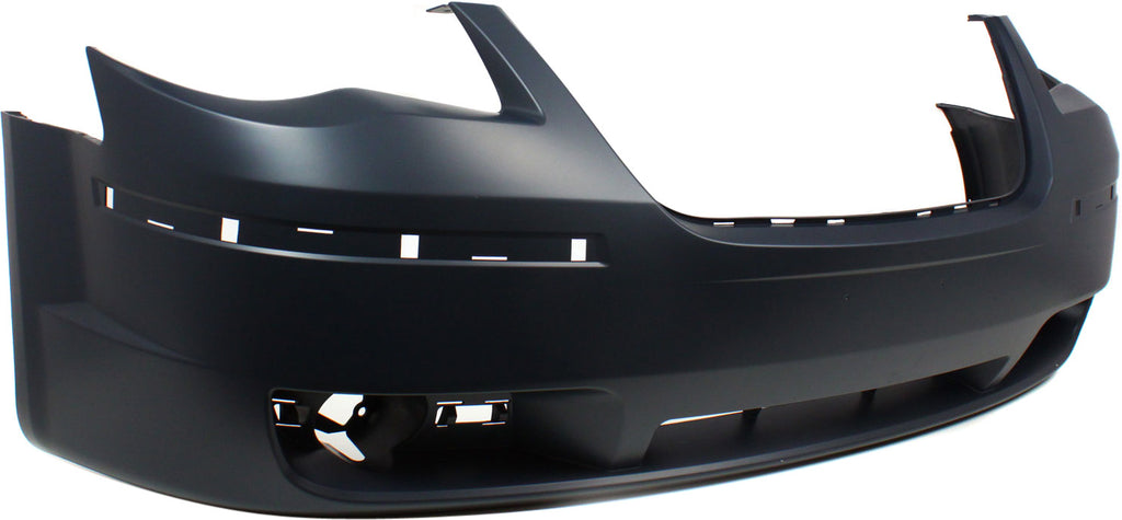 TOWN AND COUNTRY 08-10 FRONT BUMPER COVER, Primed, w/ Molding Hole, w/o Headlight Washer Holes