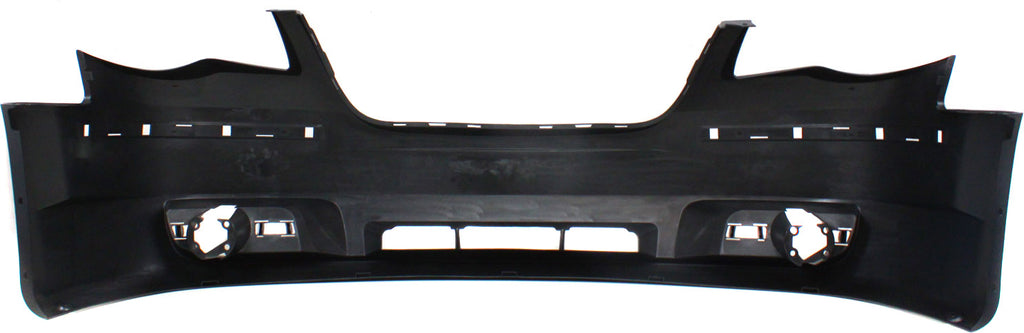 TOWN AND COUNTRY 08-10 FRONT BUMPER COVER, Primed, w/ Molding Hole, w/o Headlight Washer Holes