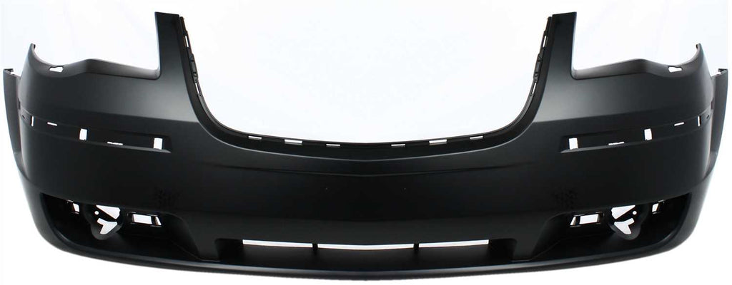 TOWN AND COUNTRY 08-10 FRONT BUMPER COVER, Primed, w/ Molding and Headlight Washer Holes