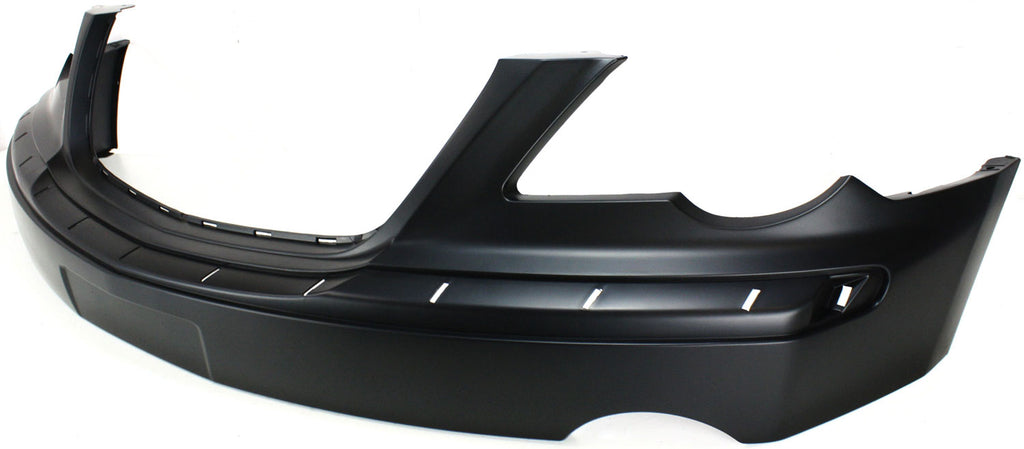 PACIFICA 07-08 FRONT BUMPER COVER, Upper, Primed, w/ Chrome Insert