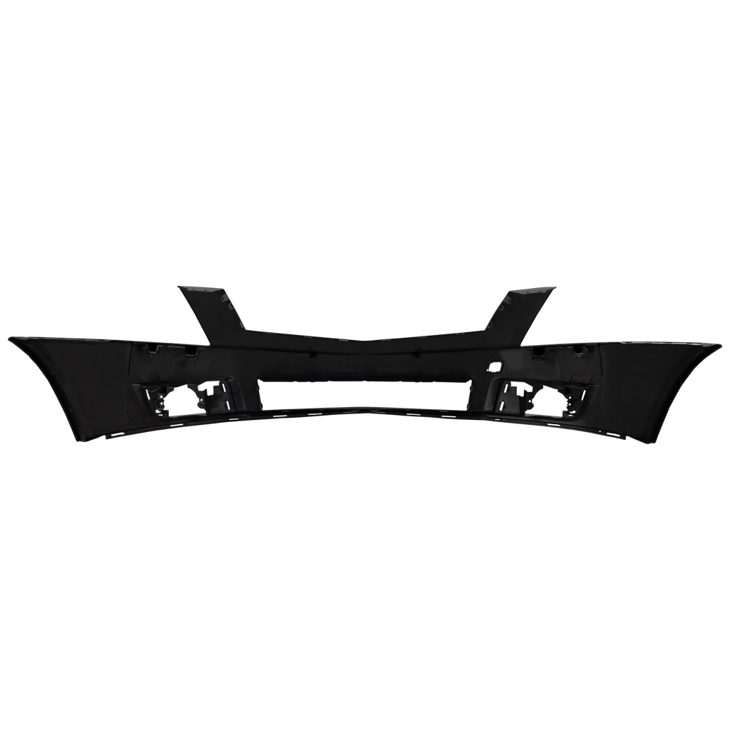 Front Bumper Cover Upper Primed For 2010-2012 Cadillac SRX Without HLW and PAS Holes CAPA Replacement REPC010327PQ