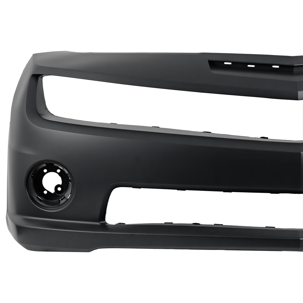 Front Bumper Cover Primed For 2010-2013 Chevrolet Camaro Without Two Hook Holes SS Model CAPA Replacement REPC010348PQ