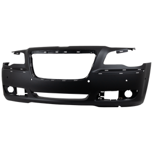 CHRYSLER 300 11-14 FRONT BUMPER COVER, Primed, (Exc. SRT-8 Model), w/ Adaptive Cruise Control, w/ Parking Aid Sensor Holes