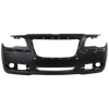 CHRYSLER 300 11-14 FRONT BUMPER COVER, Primed, (Exc. SRT-8 Model), w/ Adaptive Cruise Control, w/ Parking Aid Sensor Holes