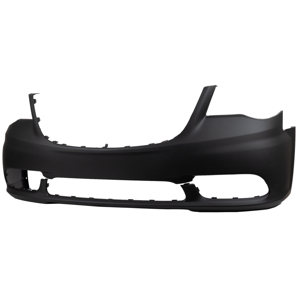 TOWN AND COUNTRY 11-16 FRONT BUMPER COVER, Primed, w/o Headlight Washer Holes - CAPA