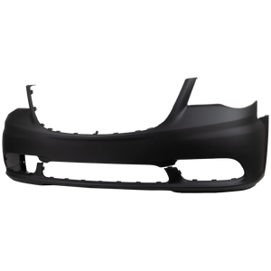 TOWN AND COUNTRY 11-16 FRONT BUMPER COVER, Primed, w/o Headlight Washer Holes - CAPA