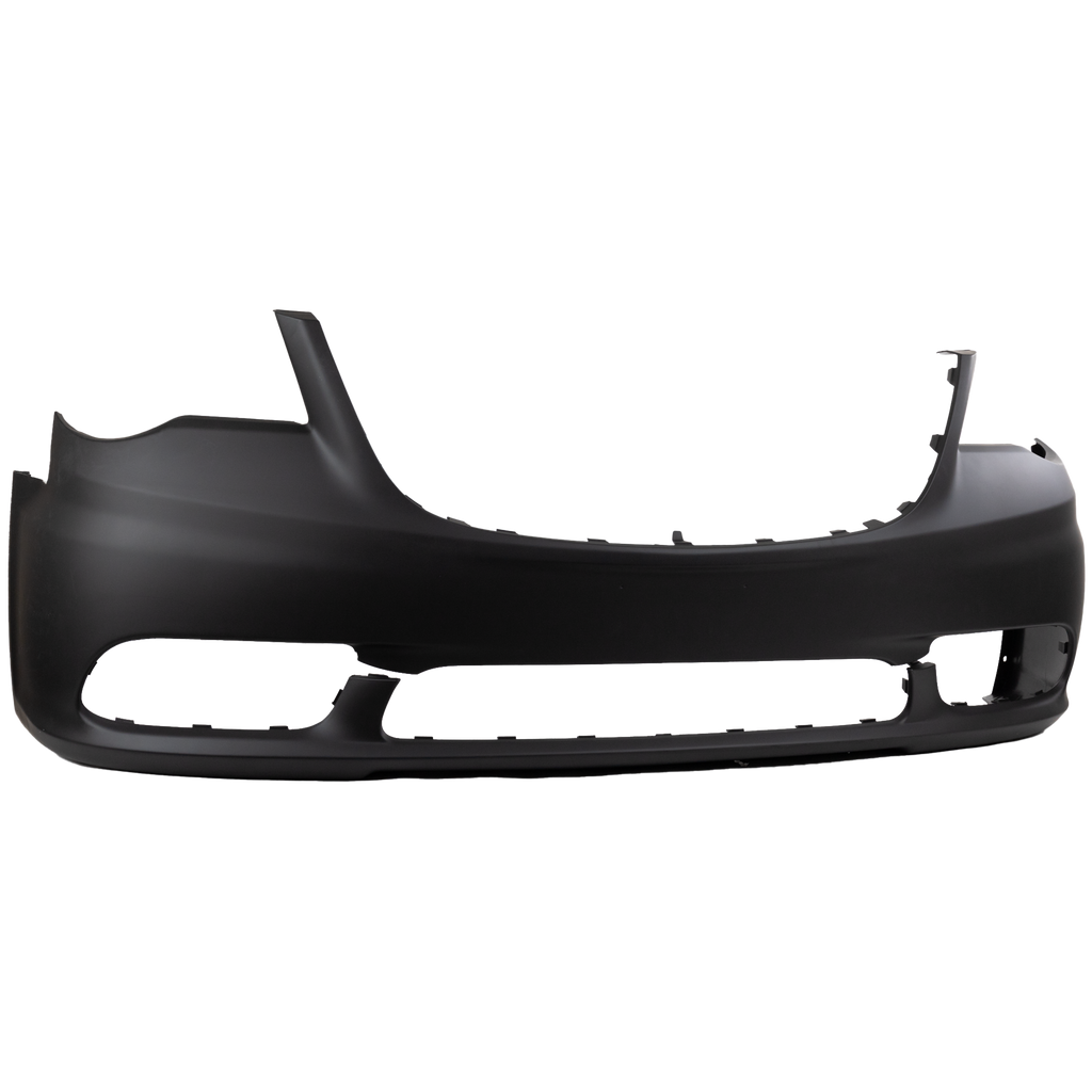 TOWN AND COUNTRY 11-16 FRONT BUMPER COVER, Primed, w/o Headlight Washer Holes - CAPA