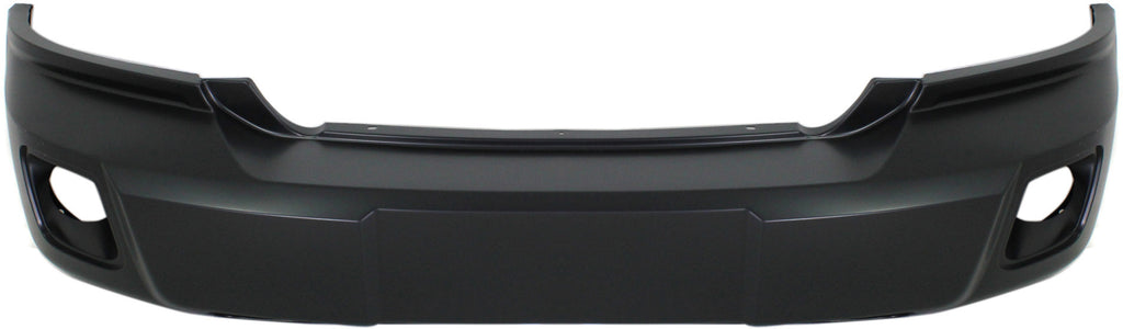 DAKOTA 08-11 FRONT BUMPER COVER, Primed, w/ Fog Light Holes, w/o Tow Hook Holes, Code MBA
