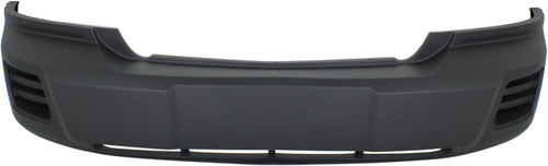 DAKOTA 08-11 FRONT BUMPER COVER, Textured Dark Gray, w/o Fog Light Holes, w/ Tow Hook Holes